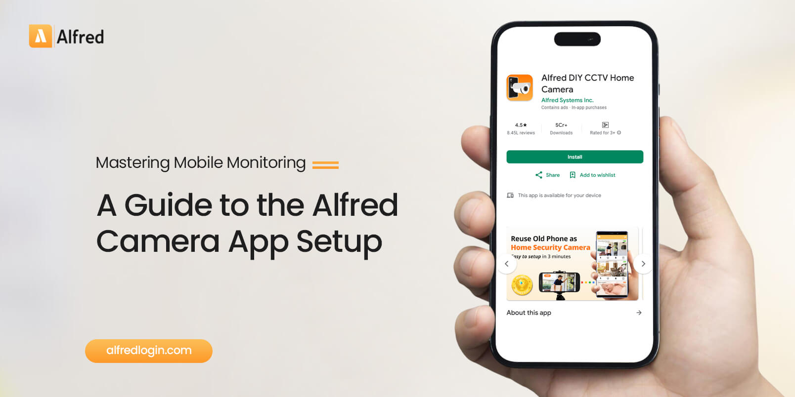 Alfred Camera App